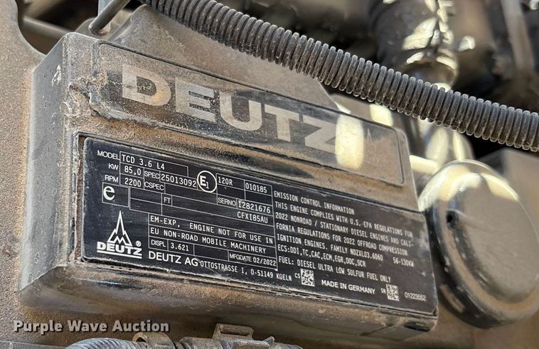 image for item EU4934 2022 Kaeser M118 air compressor