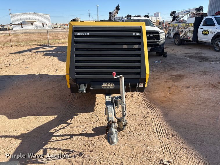 image for item EU4935 2021 Kaeser M118 air compressor