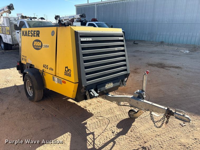 image for item EU4935 2021 Kaeser M118 air compressor