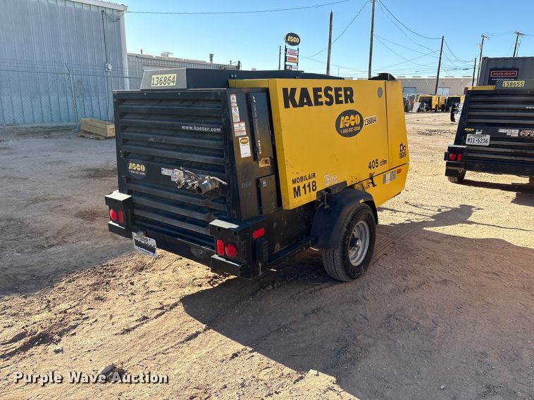 image for item EU4935 2021 Kaeser M118 air compressor