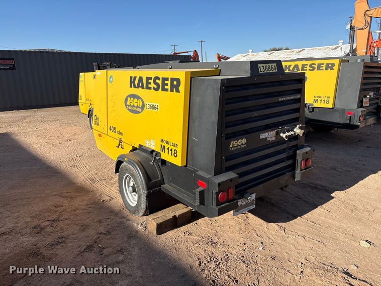 image for item EU4935 2021 Kaeser M118 air compressor