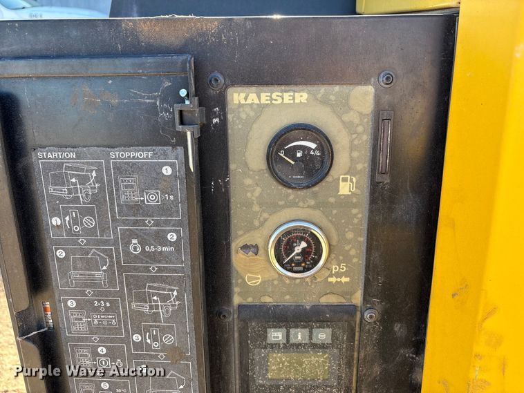 image for item EU4935 2021 Kaeser M118 air compressor