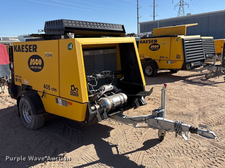 image for item EU4936 2022 Kaeser M118 air compressor