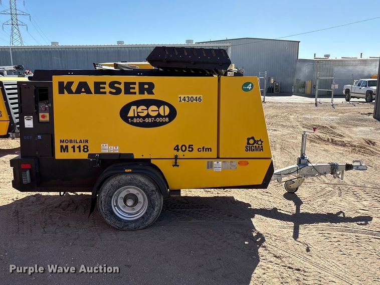 image for item EU4936 2022 Kaeser M118 air compressor