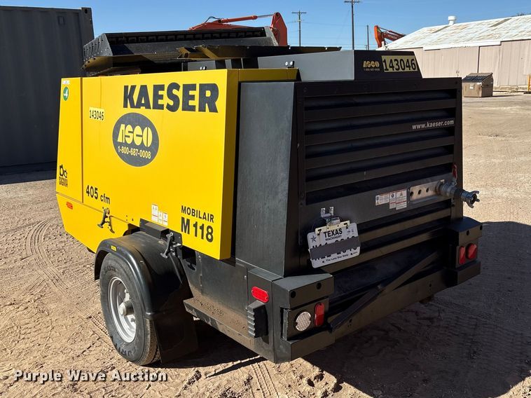 image for item EU4936 2022 Kaeser M118 air compressor