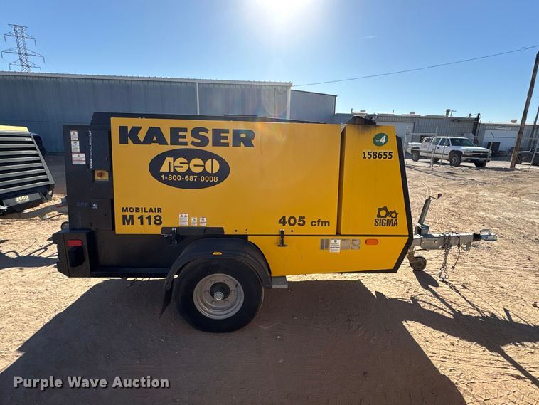 image for item EU4937 2023 Kaeser M118 air compressor