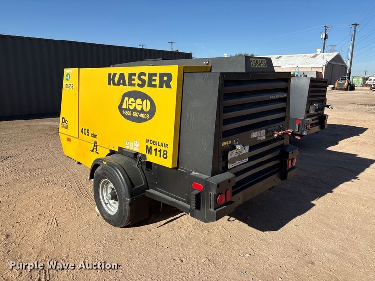 image for item EU4937 2023 Kaeser M118 air compressor