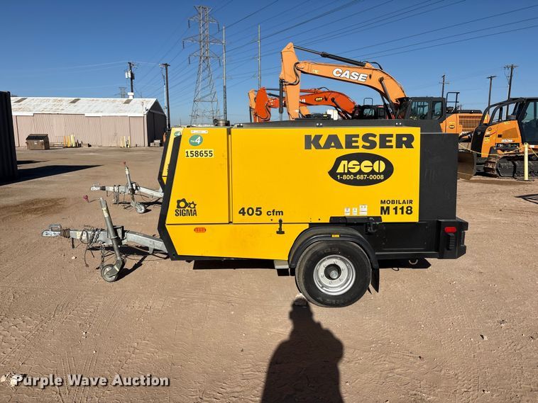 image for item EU4937 2023 Kaeser M118 air compressor