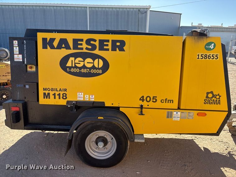 image for item EU4937 2023 Kaeser M118 air compressor