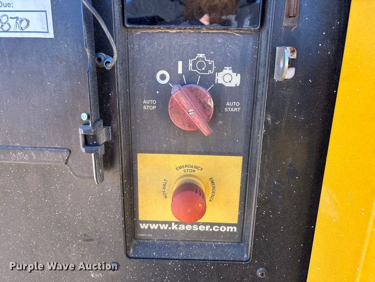 image for item EU4937 2023 Kaeser M118 air compressor