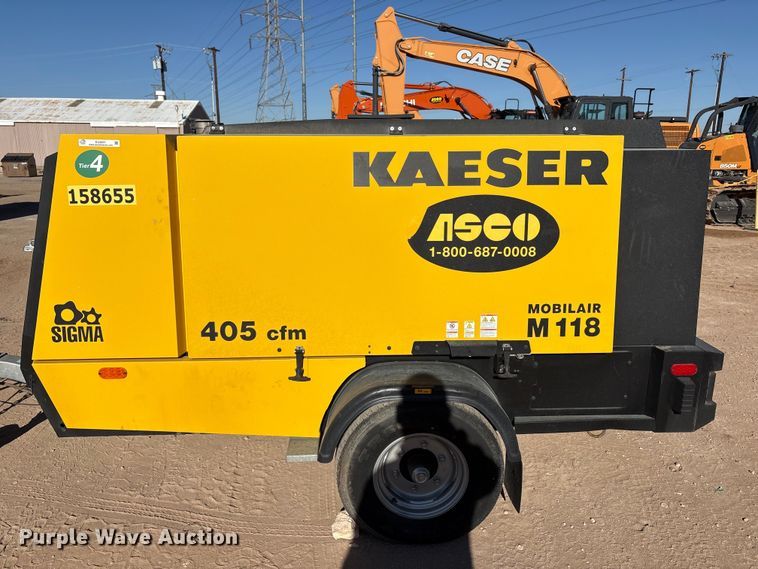 image for item EU4937 2023 Kaeser M118 air compressor