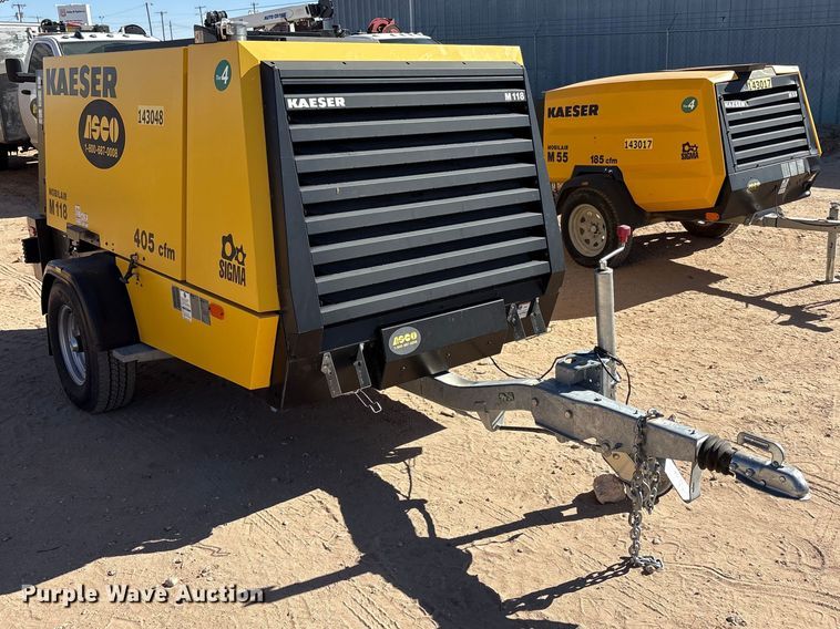 image for item EU4938 2022 Kaeser M118 air compressor