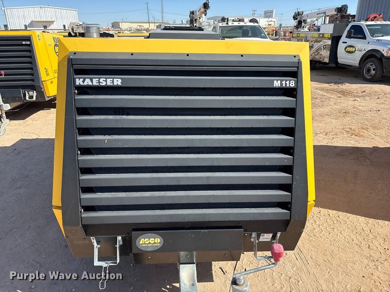 image for item EU4938 2022 Kaeser M118 air compressor