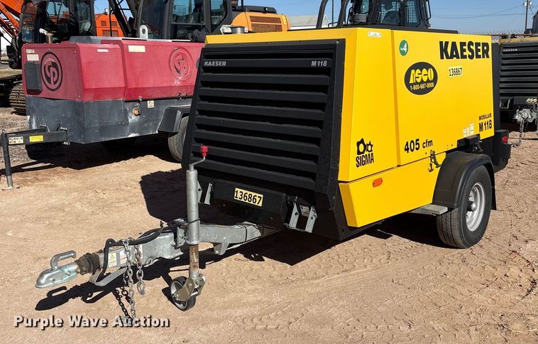 image for item EU4939 2022 Kaeser M118 air compressor