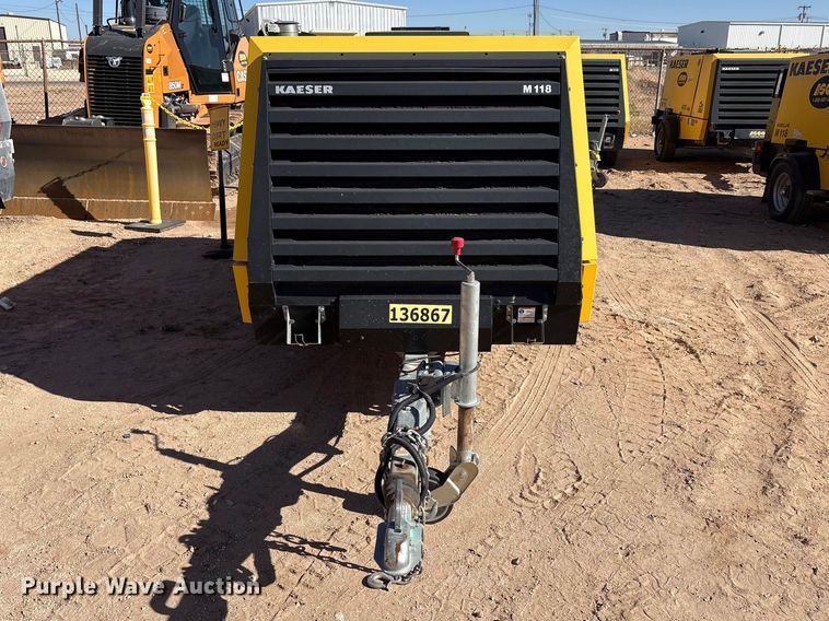 image for item EU4939 2022 Kaeser M118 air compressor