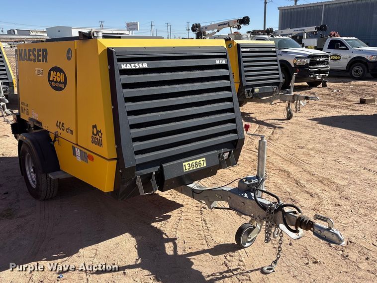 image for item EU4939 2022 Kaeser M118 air compressor
