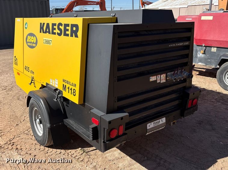 image for item EU4939 2022 Kaeser M118 air compressor