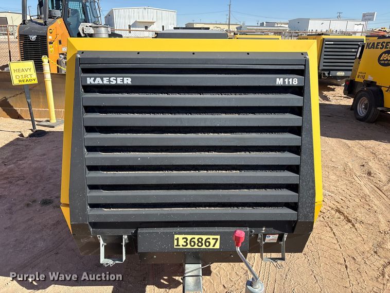 image for item EU4939 2022 Kaeser M118 air compressor