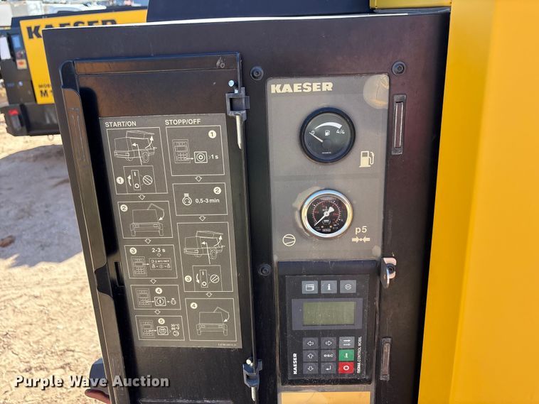 image for item EU4939 2022 Kaeser M118 air compressor
