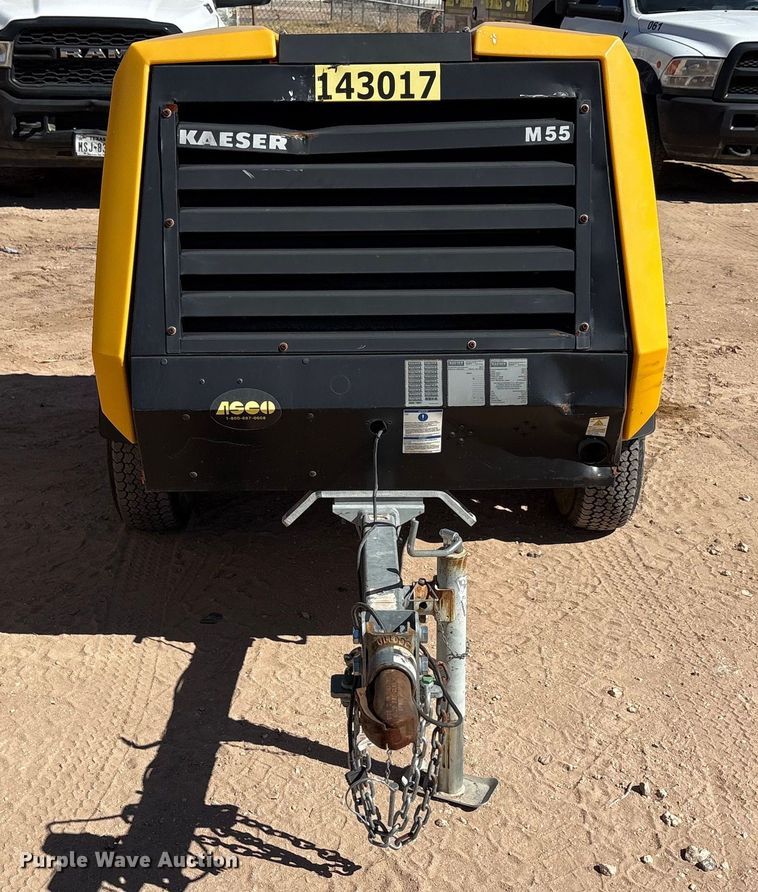 image for item EU4940 2022 Kaeser M55 air compressor