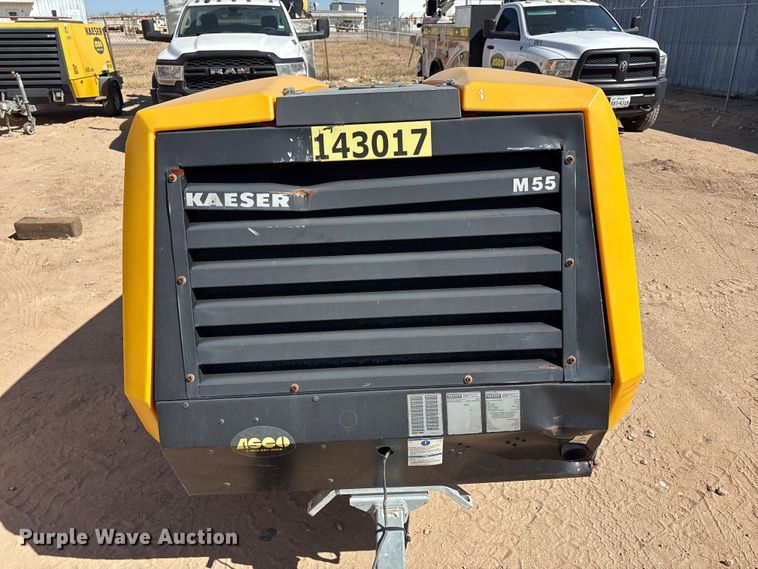 image for item EU4940 2022 Kaeser M55 air compressor