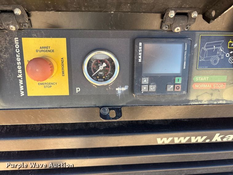 image for item EU4940 2022 Kaeser M55 air compressor