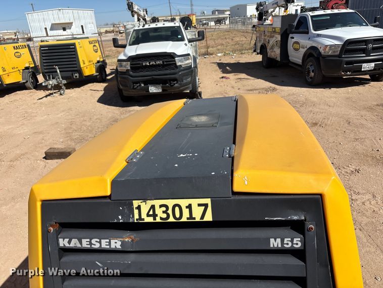 image for item EU4940 2022 Kaeser M55 air compressor
