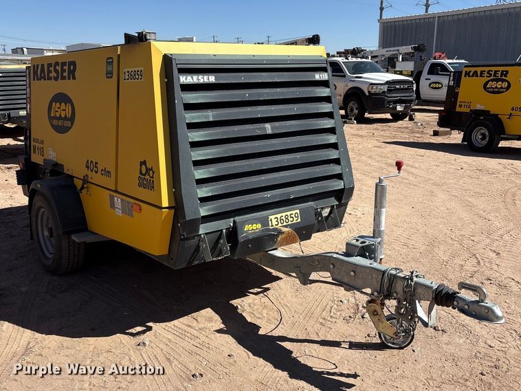 image for item EU4941 2022 Kaeser M118 air compressor