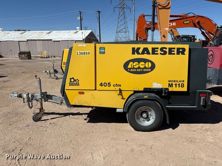 image for item EU4941 2022 Kaeser M118 air compressor