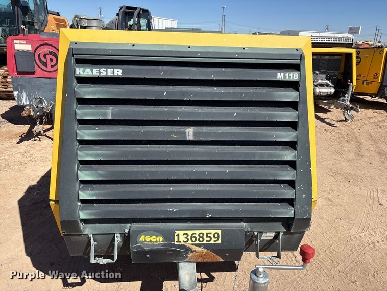 image for item EU4941 2022 Kaeser M118 air compressor