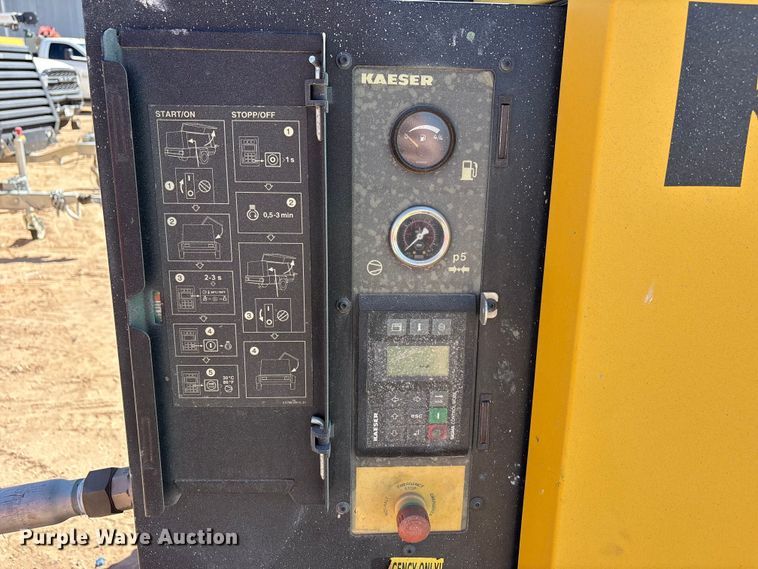 image for item EU4941 2022 Kaeser M118 air compressor