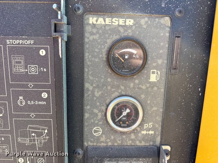 image for item EU4941 2022 Kaeser M118 air compressor
