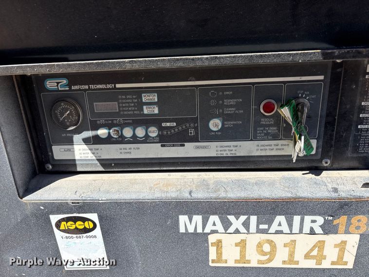 image for item EU4942 2019 Allmand Maxi-air 185 Portable air compressor