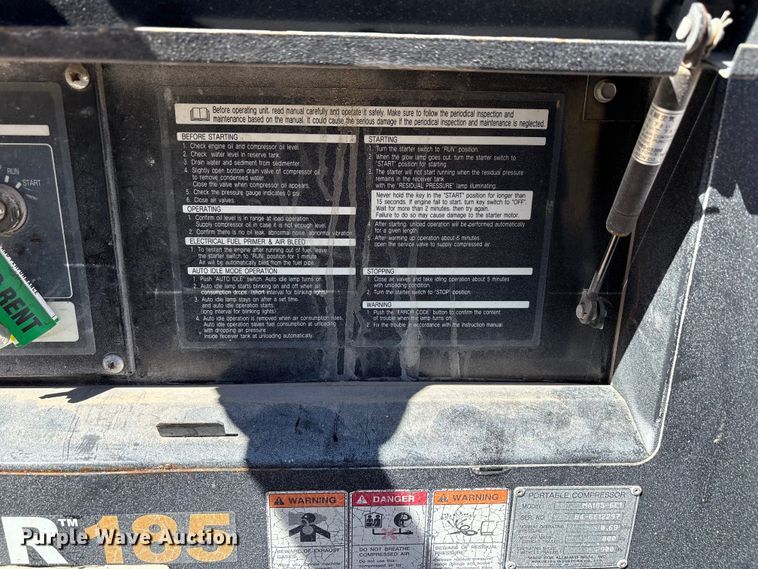 image for item EU4942 2019 Allmand Maxi-air 185 Portable air compressor