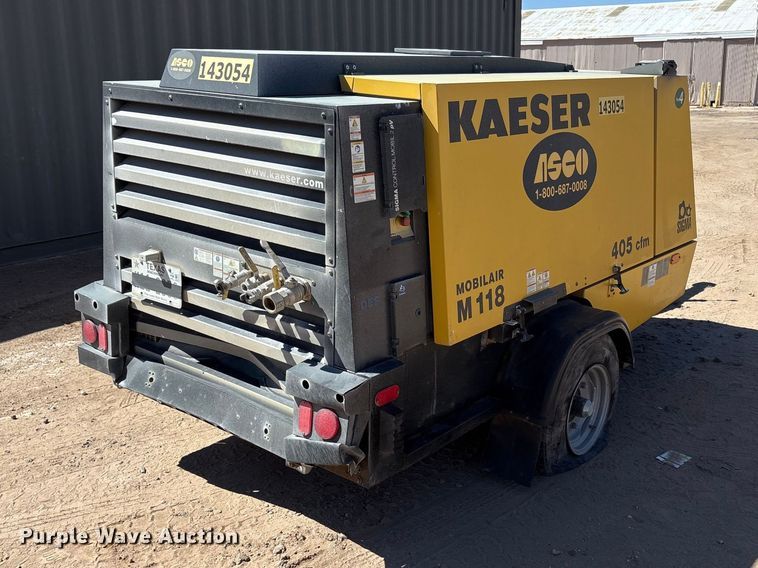 image for item EU4943 2022 Kaeser M118 air compressor
