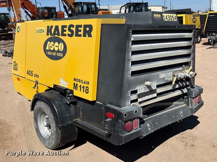 image for item EU4943 2022 Kaeser M118 air compressor