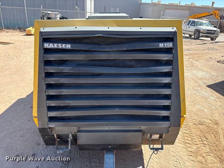 image for item EU4943 2022 Kaeser M118 air compressor