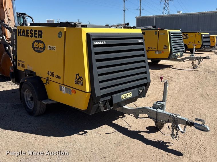 image for item EU4944 2022 Kaeser M118 air compressor