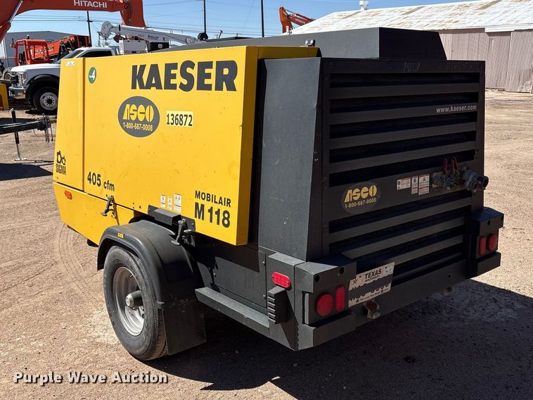 image for item EU4944 2022 Kaeser M118 air compressor