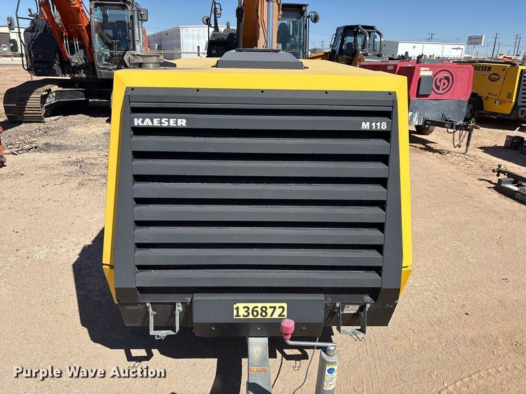 image for item EU4944 2022 Kaeser M118 air compressor