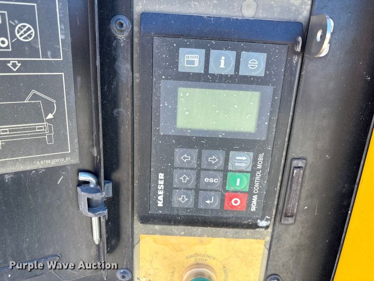 image for item EU4944 2022 Kaeser M118 air compressor