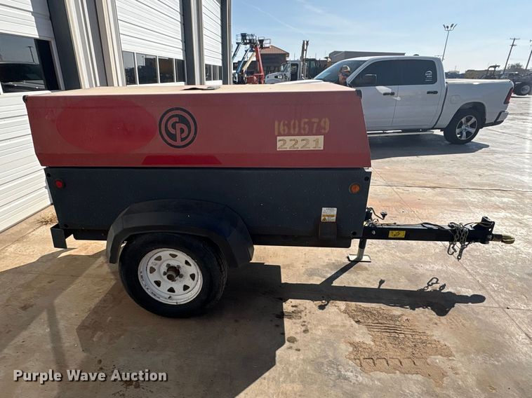 image for item EU4958 2016 Chicago Pneumatic CPS 185 KD7 SLT T4L air compressor