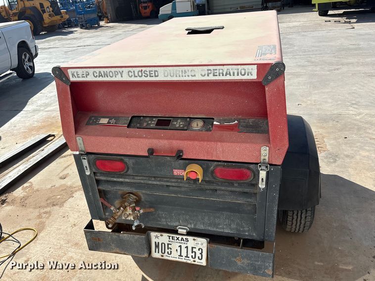 image for item EU4958 2016 Chicago Pneumatic CPS 185 KD7 SLT T4L air compressor