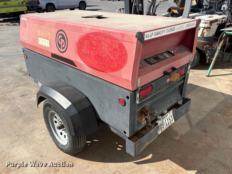 image for item EU4958 2016 Chicago Pneumatic CPS 185 KD7 SLT T4L air compressor