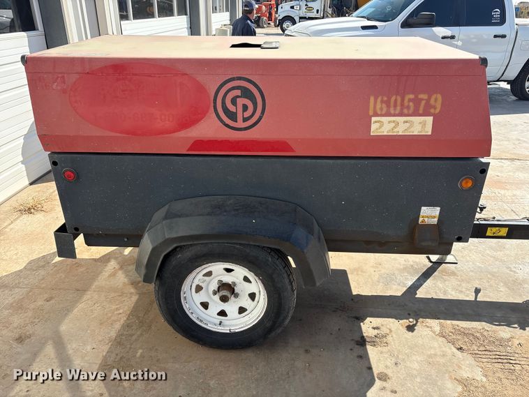 image for item EU4958 2016 Chicago Pneumatic CPS 185 KD7 SLT T4L air compressor