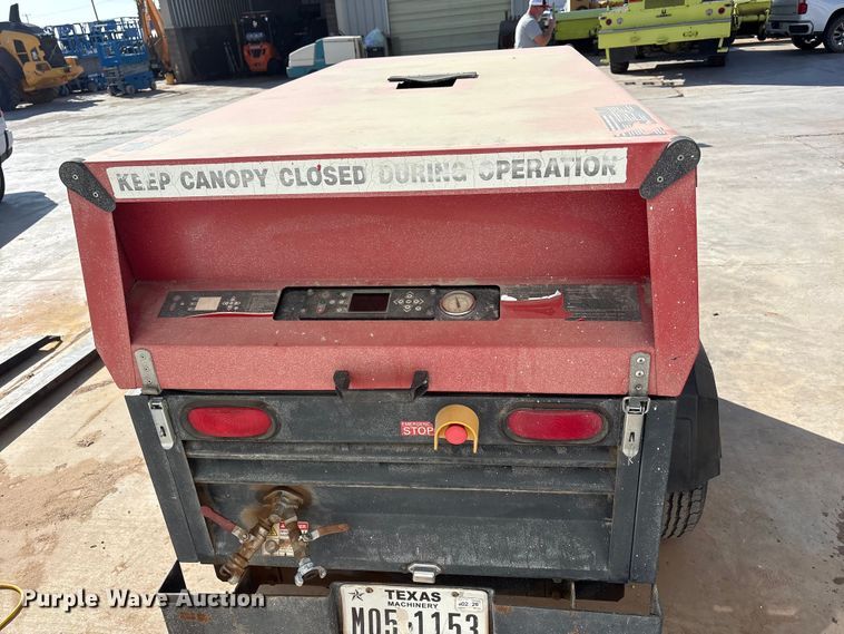 image for item EU4958 2016 Chicago Pneumatic CPS 185 KD7 SLT T4L air compressor