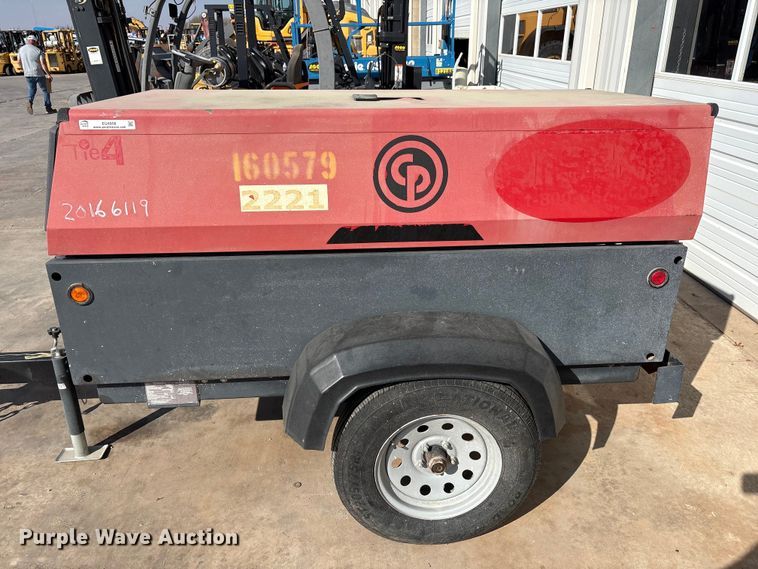 image for item EU4958 2016 Chicago Pneumatic CPS 185 KD7 SLT T4L air compressor