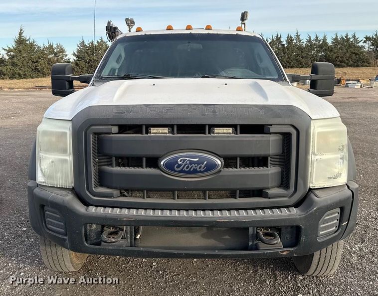 image for item EU5445 2013 Ford F550 utility / service truck