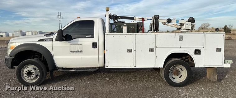 image for item EU5445 2013 Ford F550 utility / service truck