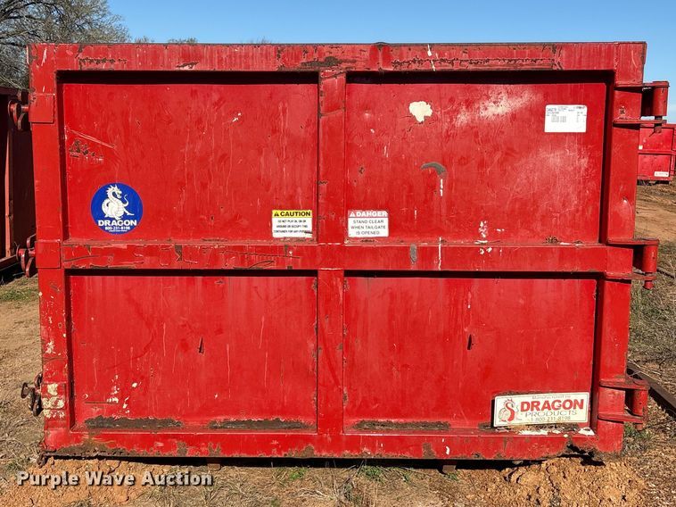 image for item EU7386 Dragon Products & Industries roll-off dumpster